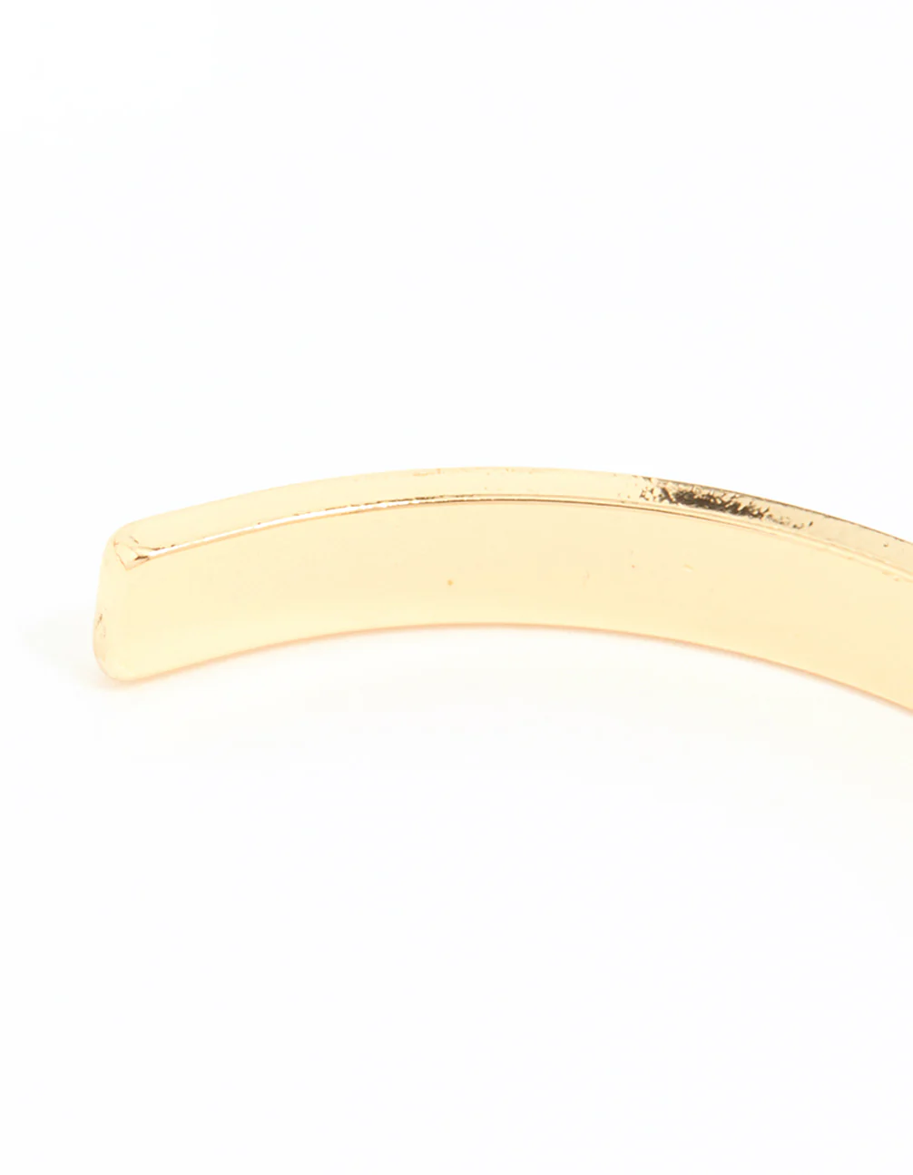 Gold Diamante Open Wrist Cuff - Image 3