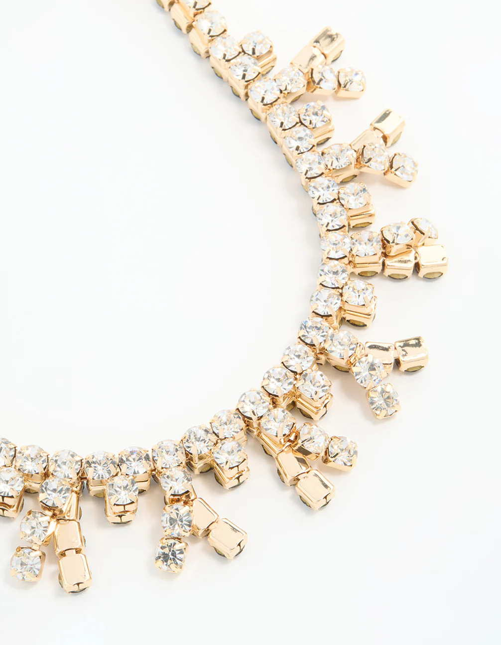 Gold Diamante Reversible Necklace - Image 2
