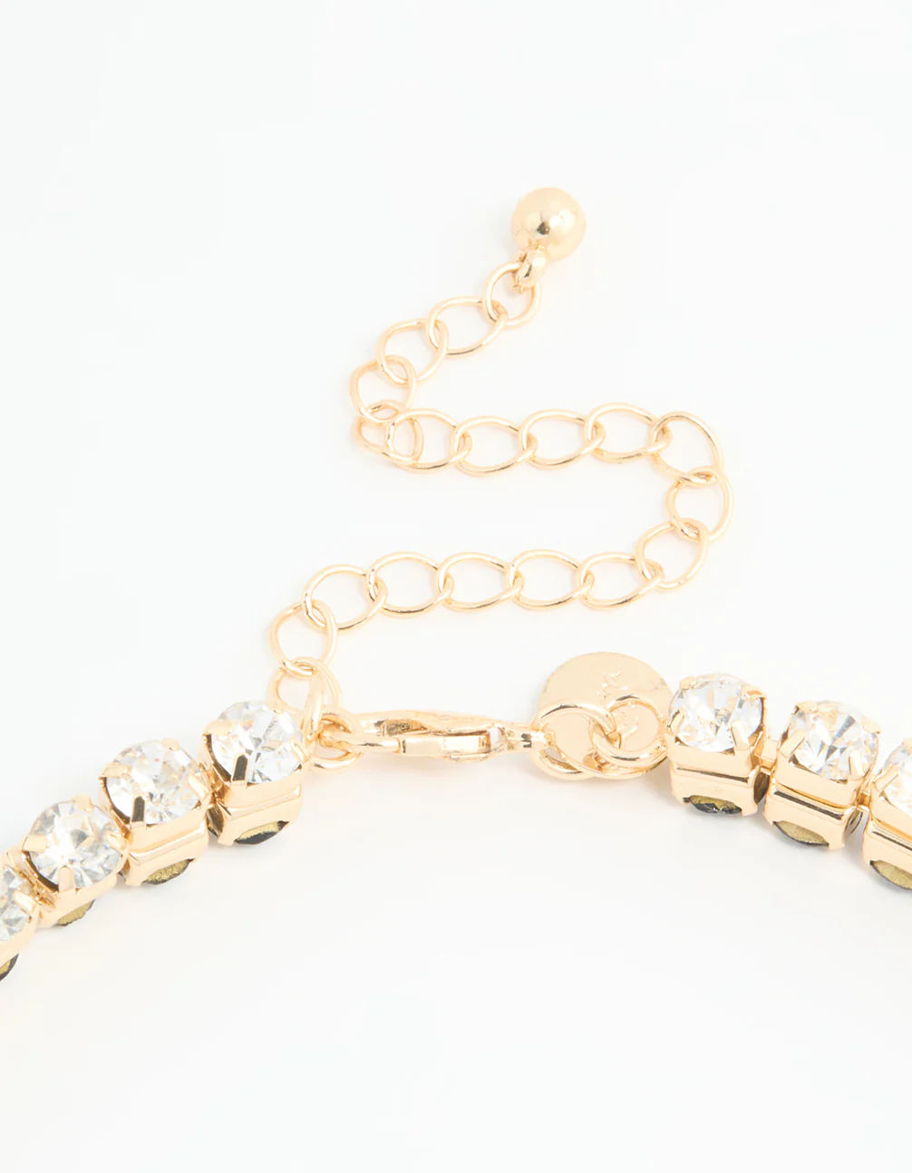 Gold Diamante Reversible Necklace - Image 3