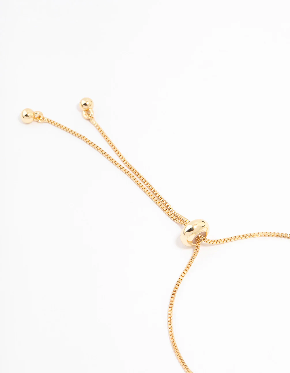 Gold Plated Cubic Zirconia Emerald Toggle Bracelet - Image 3