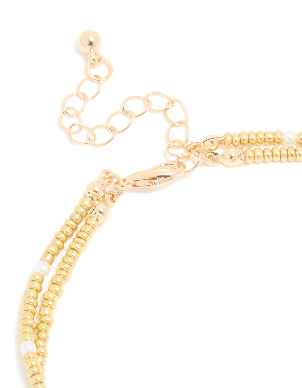 Gold Evil Eye Charm Anklet - Image 3