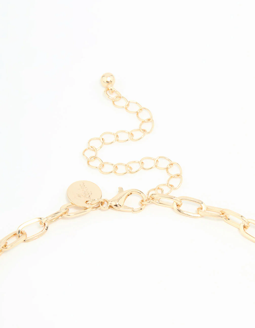 Gold Evil Eye & Hamsa Hand Charm Necklace - Image 5