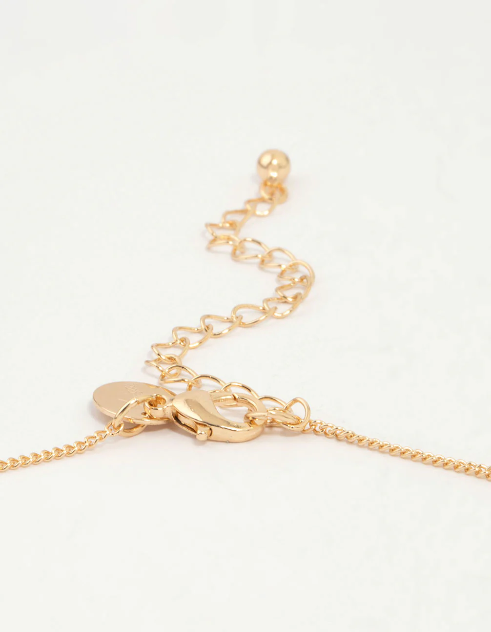 Gold Face Pendant Necklace - Image 5