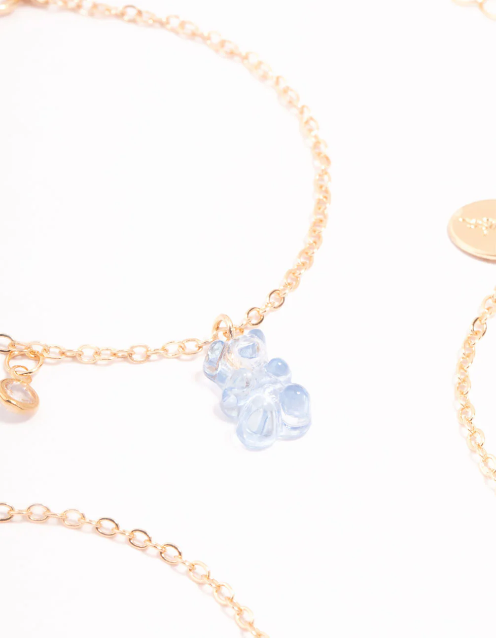 Gold Gummy Bear Bracelets 3-Pack - Image 2