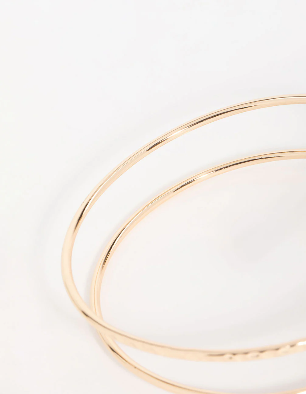 Gold Harmered Arm Cuff - Image 3