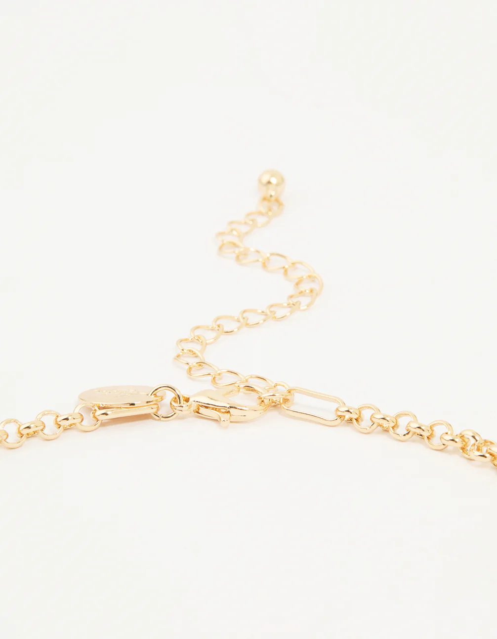 Gold Heart & Star Charm Pendant Necklace - Image 3
