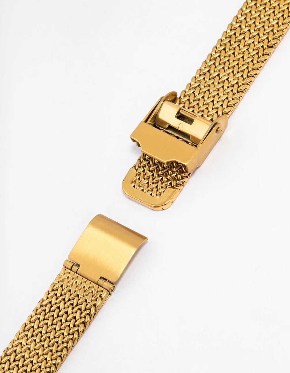 Gold Herringbone Watch Strap 38/40/41 mm - Image 3
