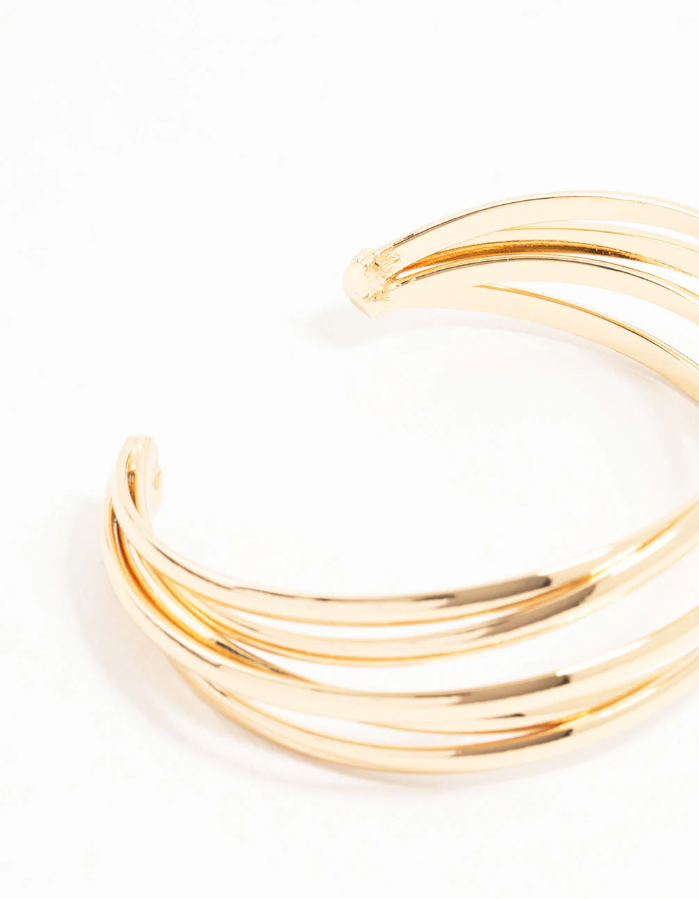 Gold Interlaced Wrist Cuff - Image 3
