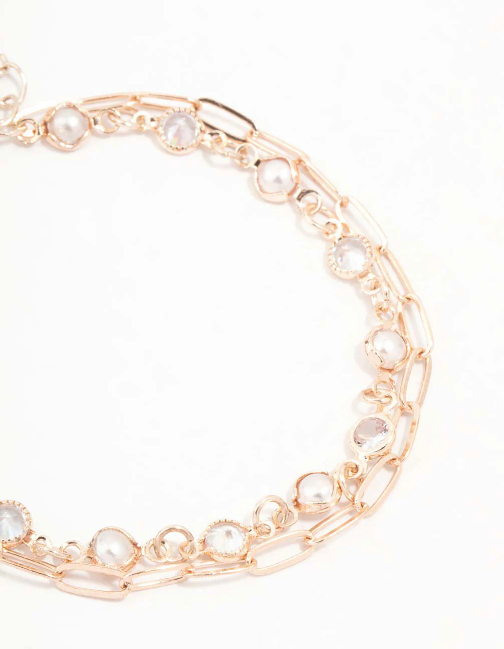 Gold Layered Link Bracelet - Image 2