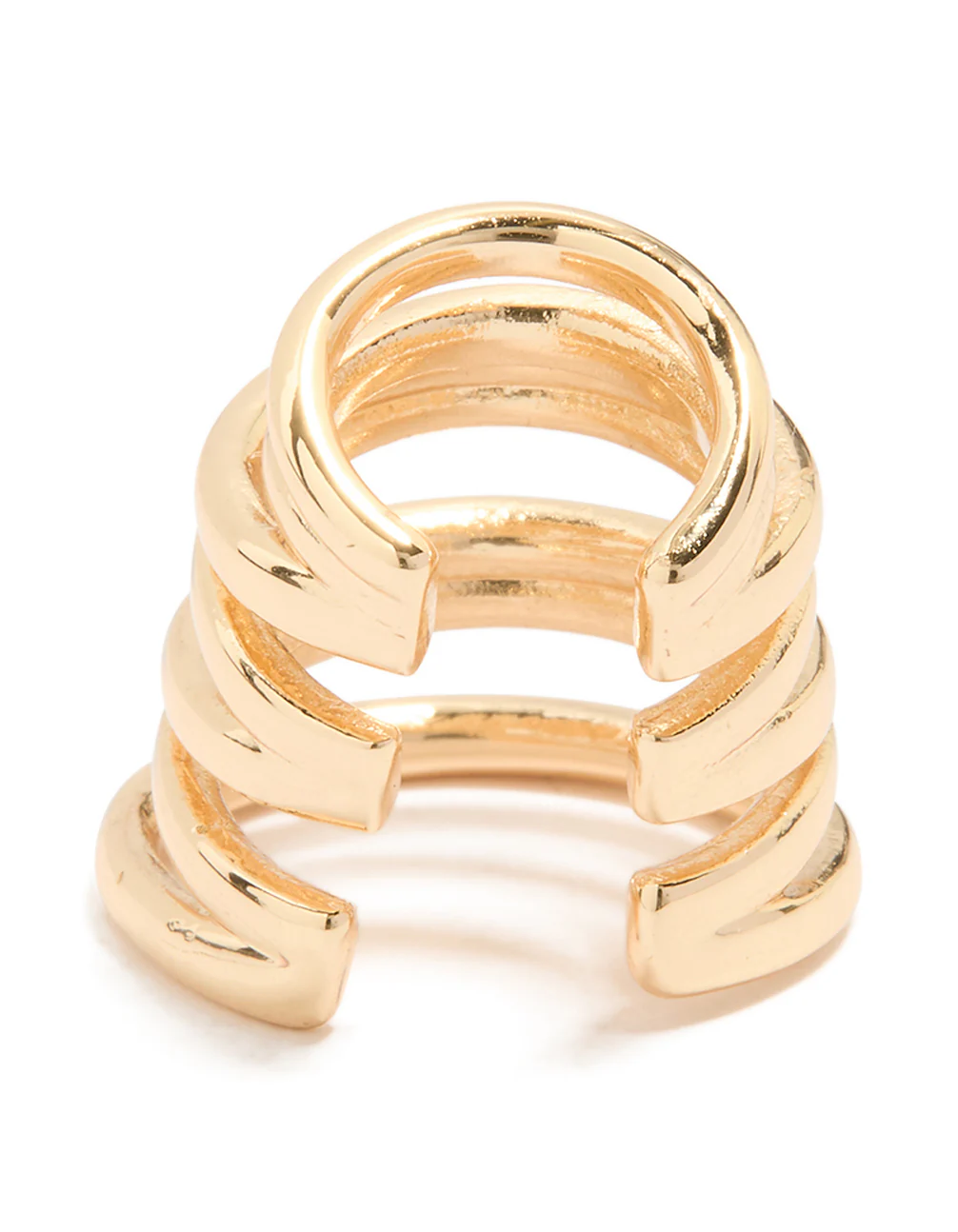 Gold Layered Long Ear Cuff - Image 3