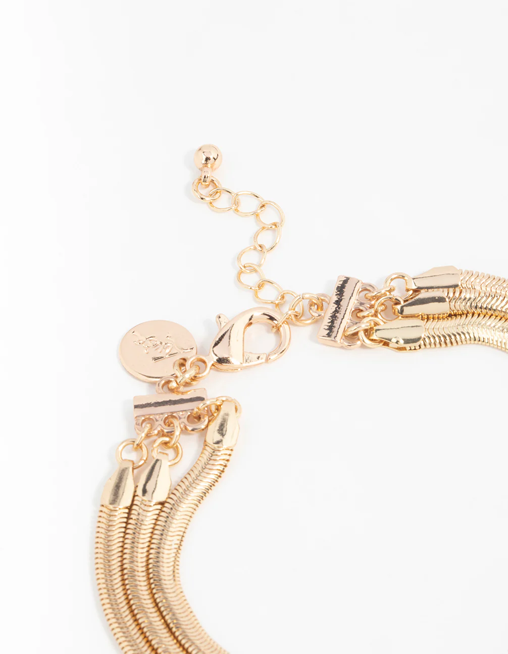 Gold Layered Snake Chain Bracelet - Image 3