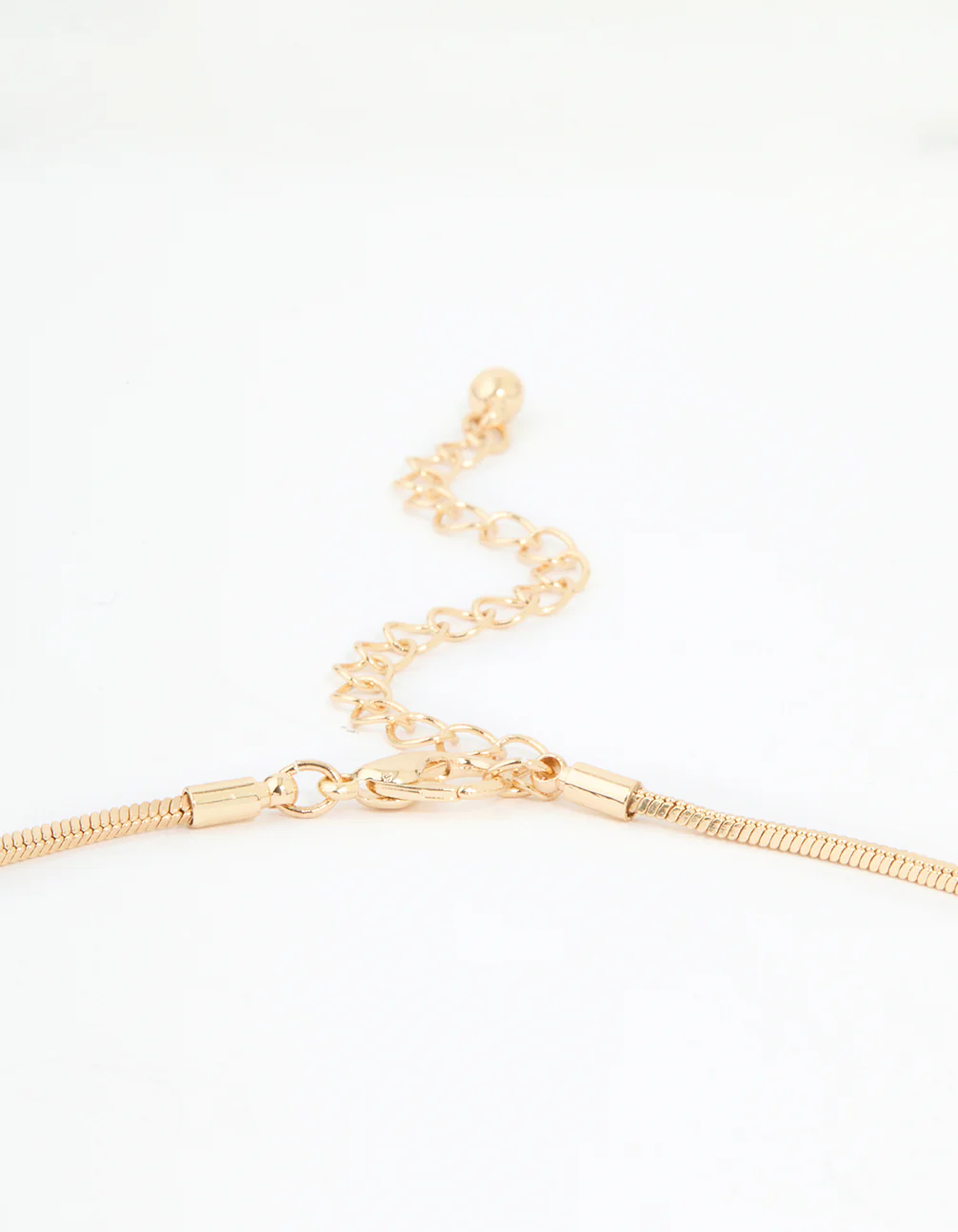 Gold Long Tassel Necklace - Image 3