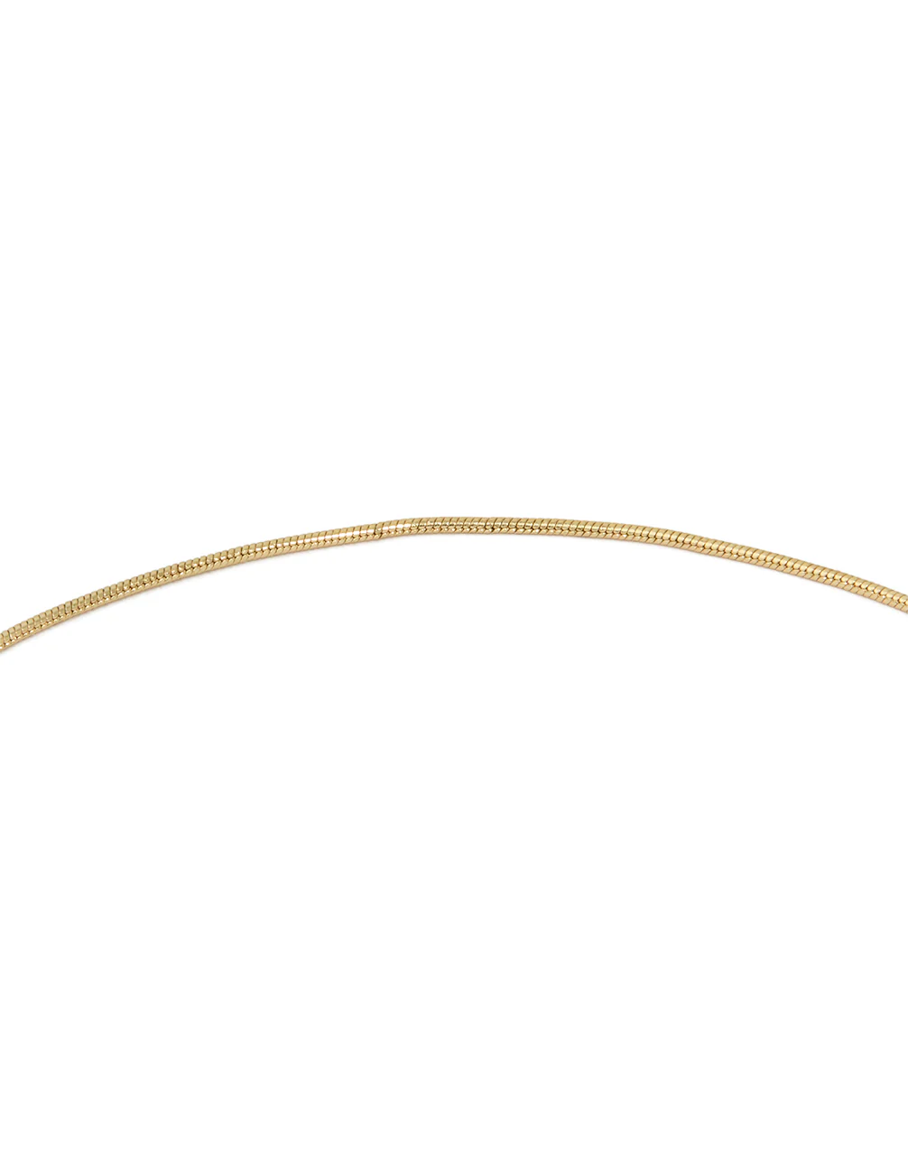 Gold Long Tulip Necklace - Image 3