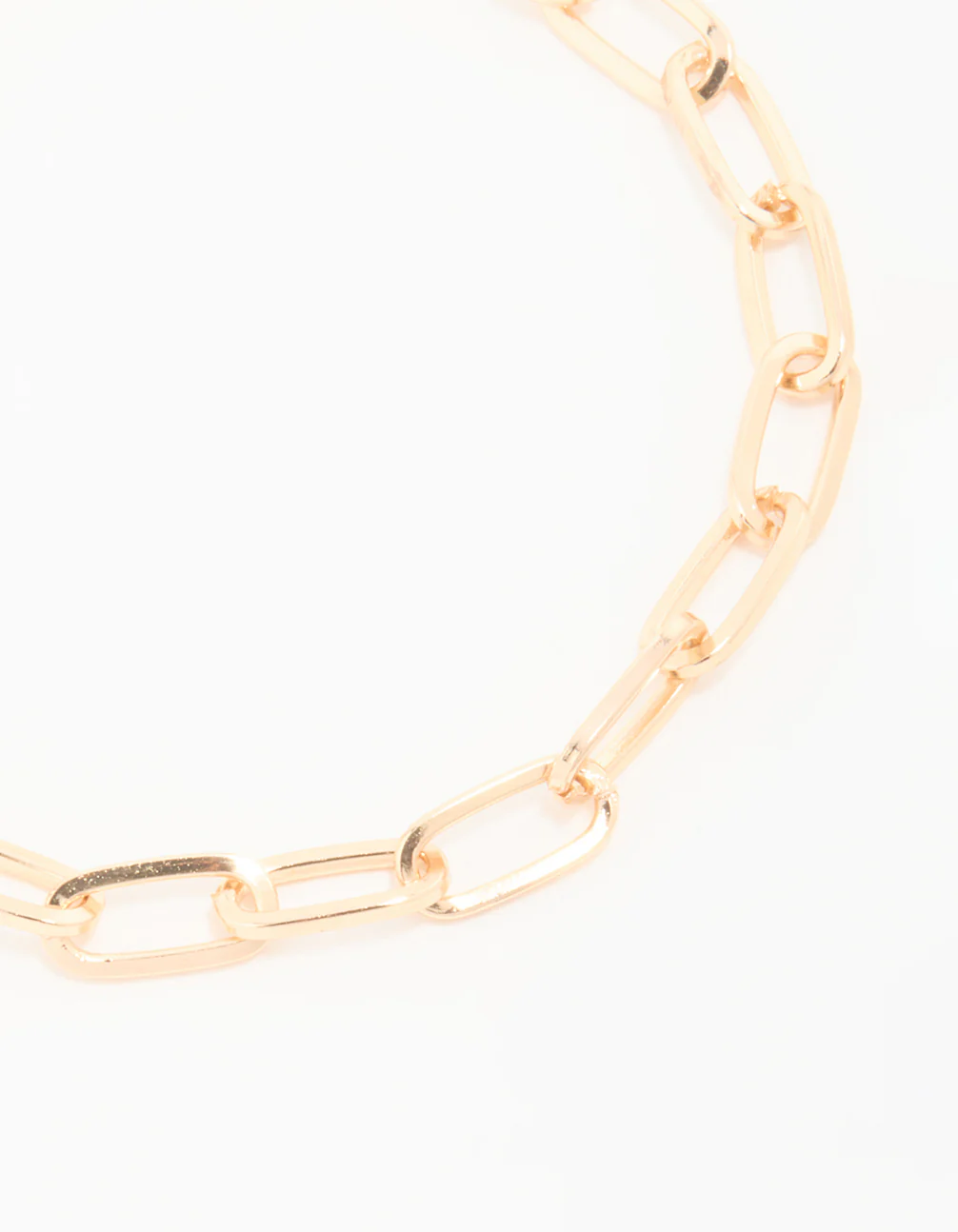 Gold Mixed Chain & Lock Bracelet 3-Pack - Image 3