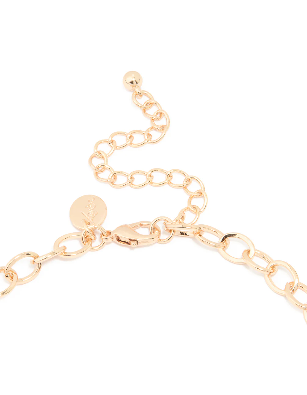 Gold Mixed Ocean Charm Necklace - Image 3