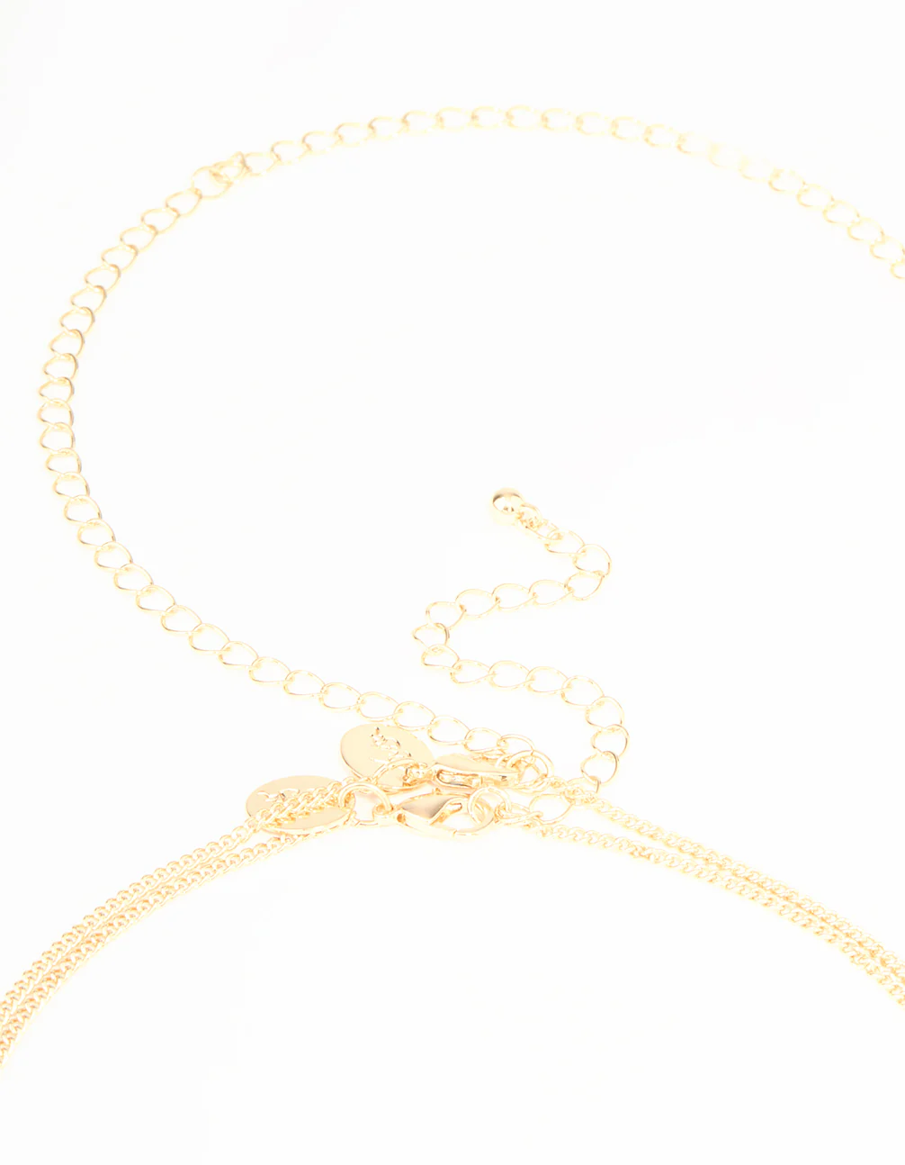 Gold Molten Circle Body Chain - Image 3