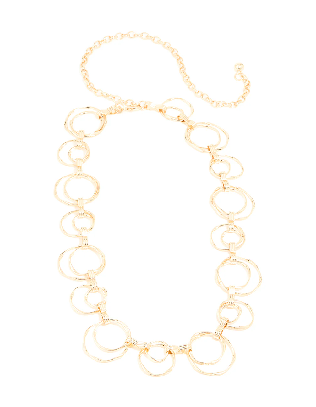 Gold Molten Double Link Belt - Image 2