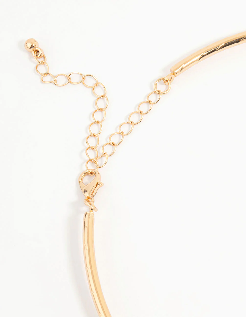 Gold Molten Pendant Choker - Image 5