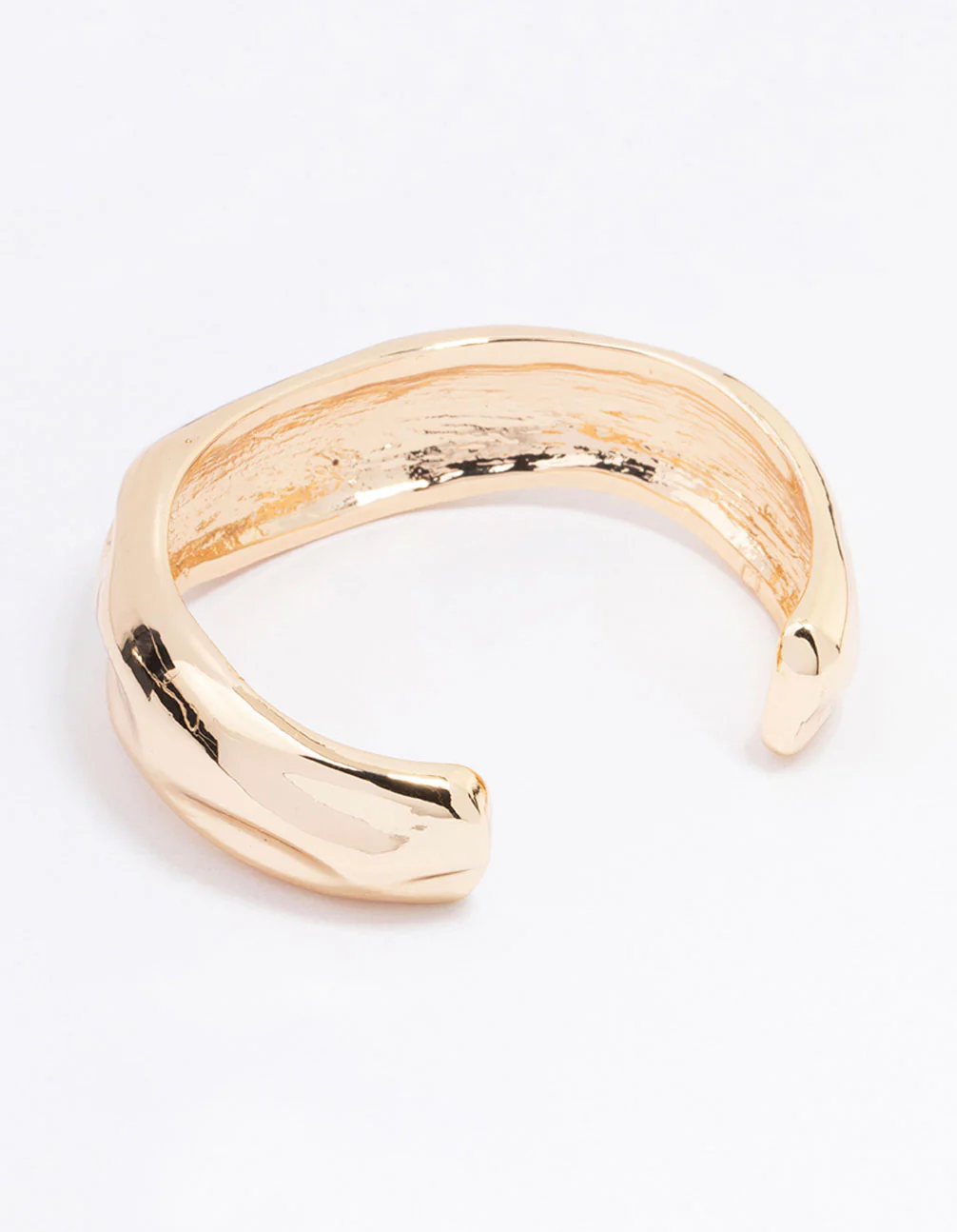 Gold Molten Wrist Cuff - Image 3