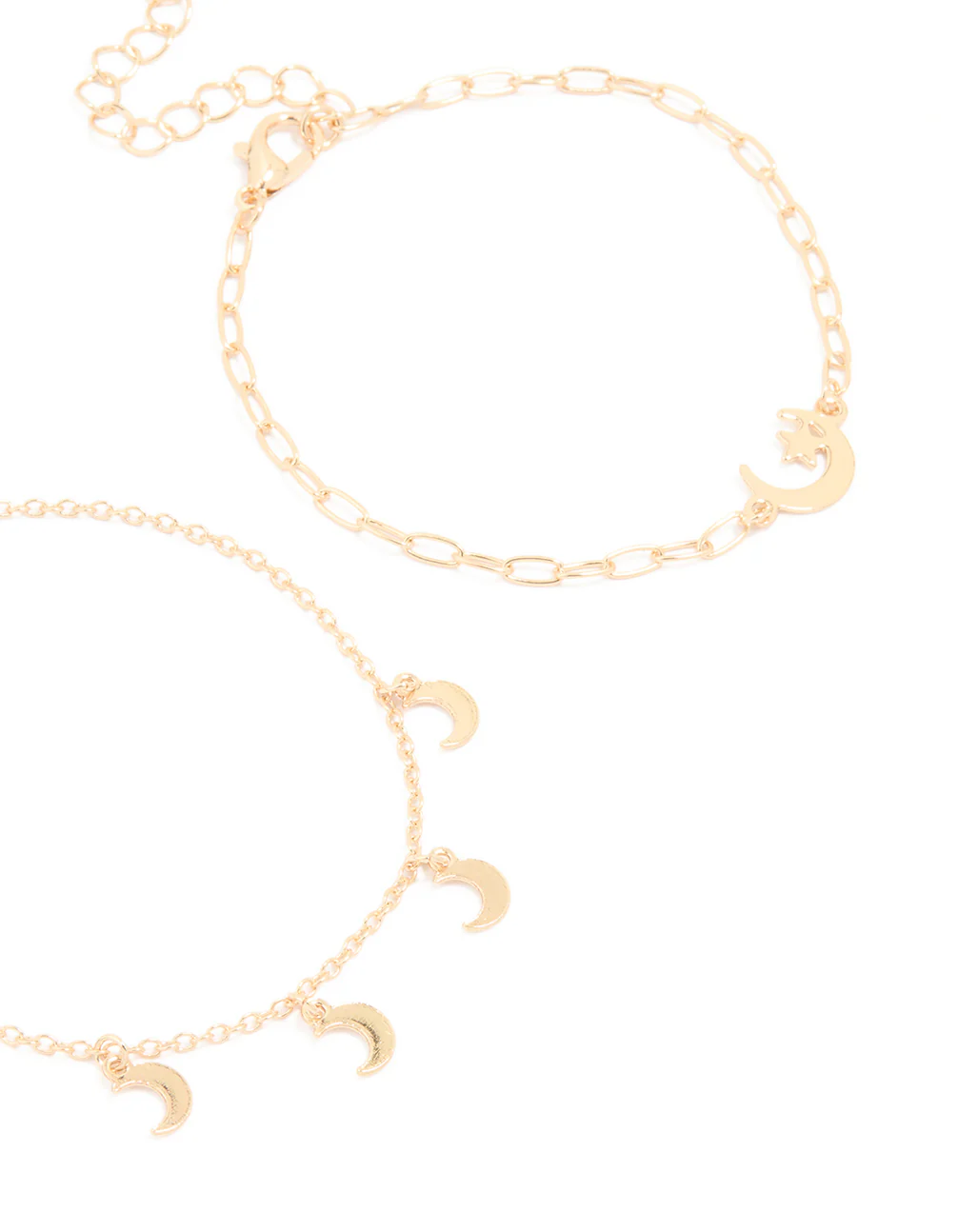 Gold Moon Celestial Bracelets 2-Pack - Image 2