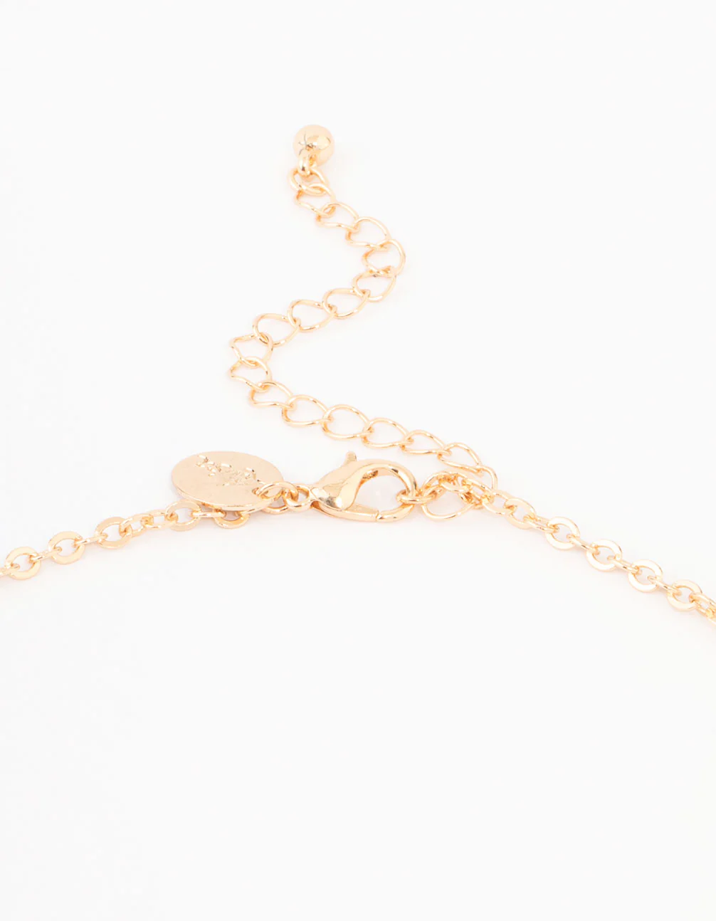 Gold Multi Tassel Necklace - Image 3