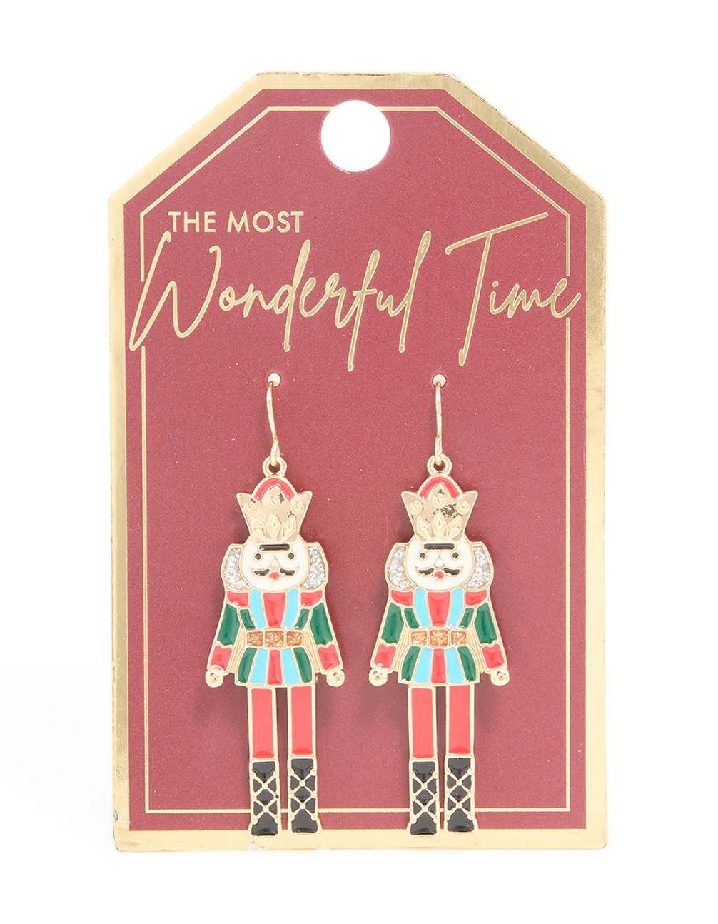 Gold Nutcracker Earrings - Image 3
