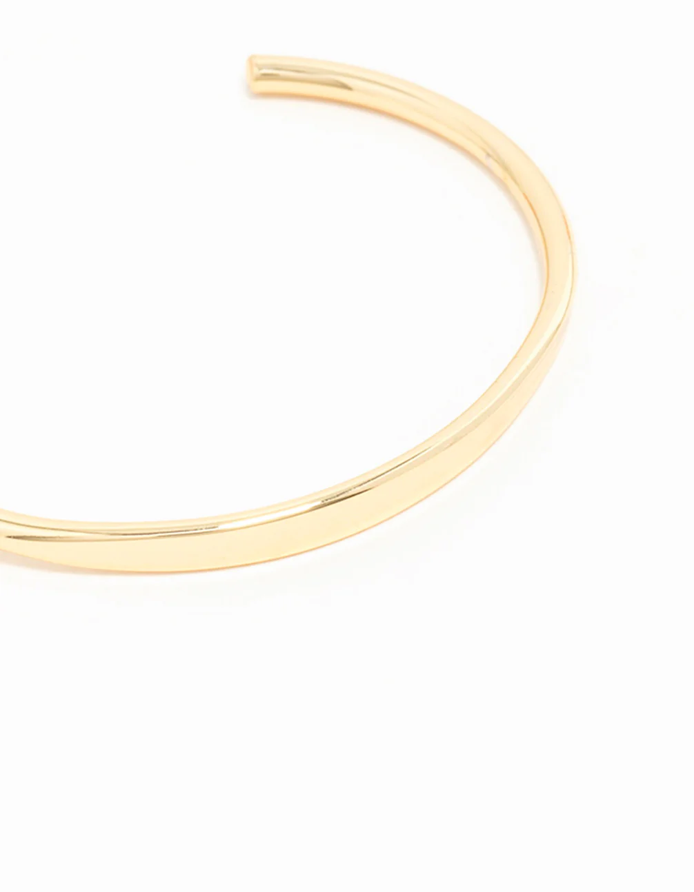 Gold Open Wrist Cuff - Image 2