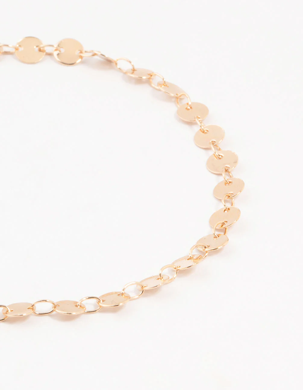 Gold Pearl Diamante Drop Anklets 3-Pack - Image 3