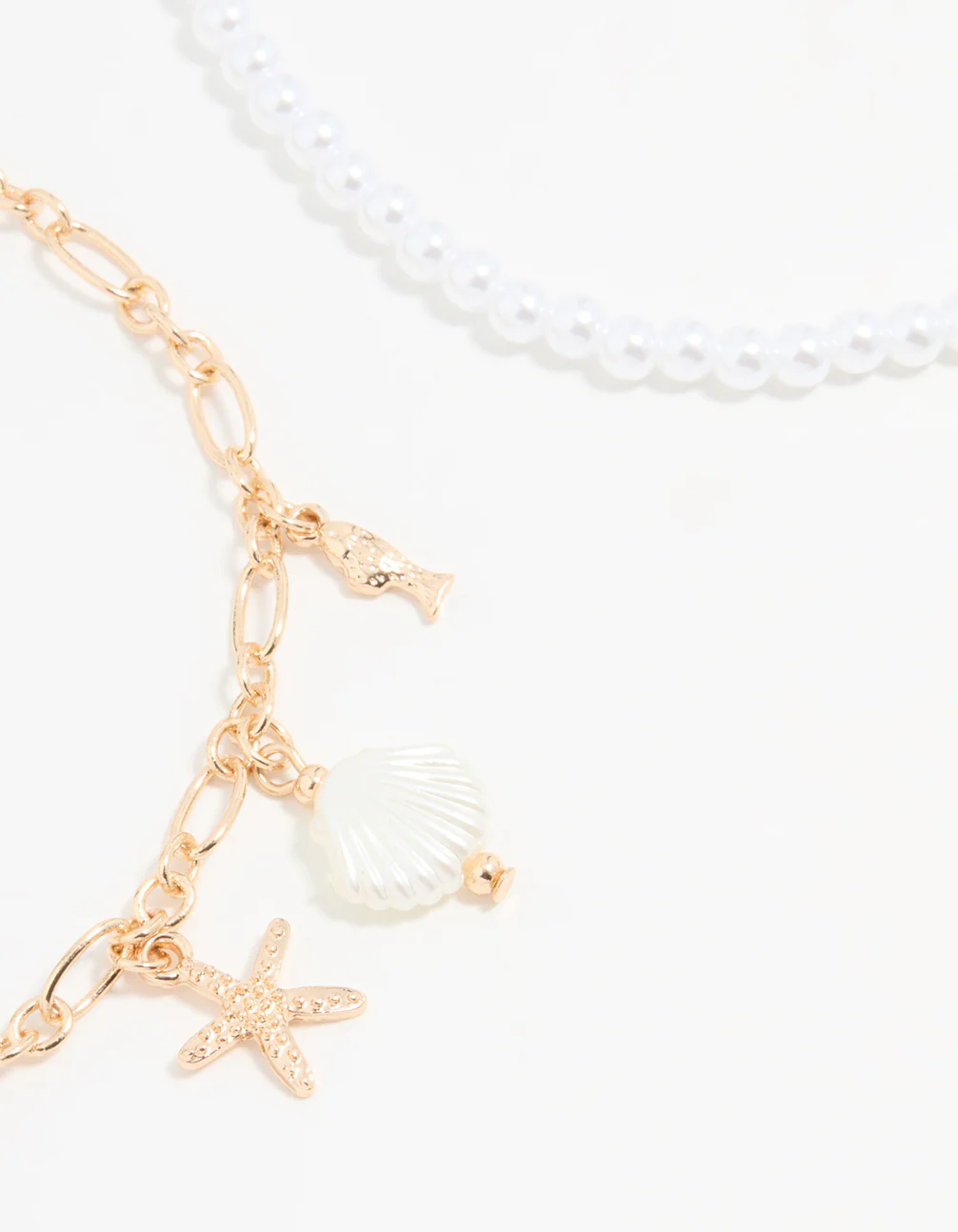Gold Pearl Sea Anklets 3-Pack - Image 2