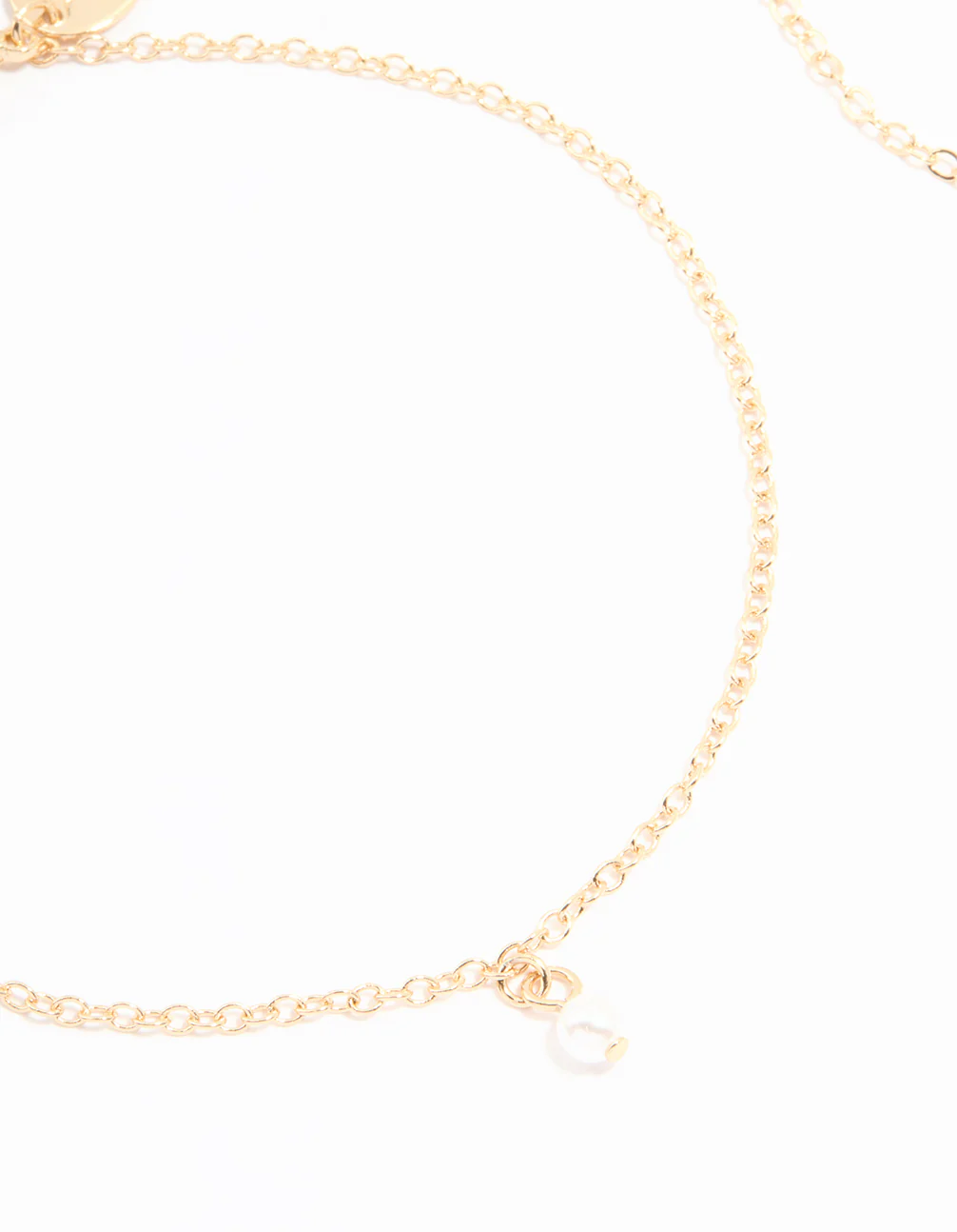 Gold Pearl & Starfish Anklets 2-Pack - Image 2