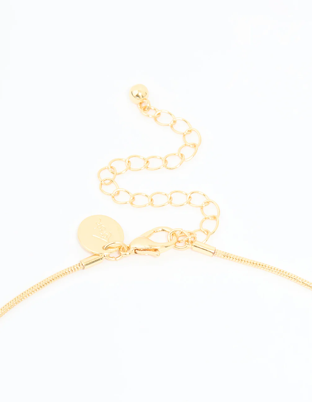 Gold Plated Adjustable Toggle Y-Necklace - Image 5