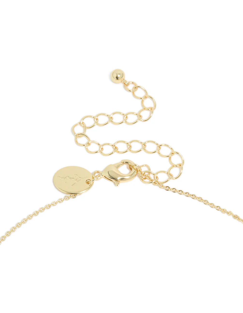 Gold Plated Brass Amethyst Cubic Zirconia February Birthstone Necklace - Image 5