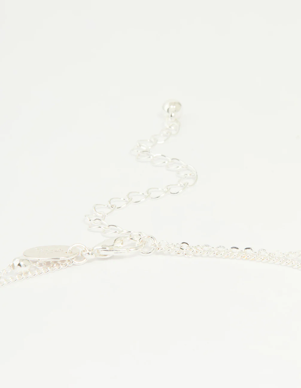 Gold Plated Bubble Letter K Necklace - Image 3