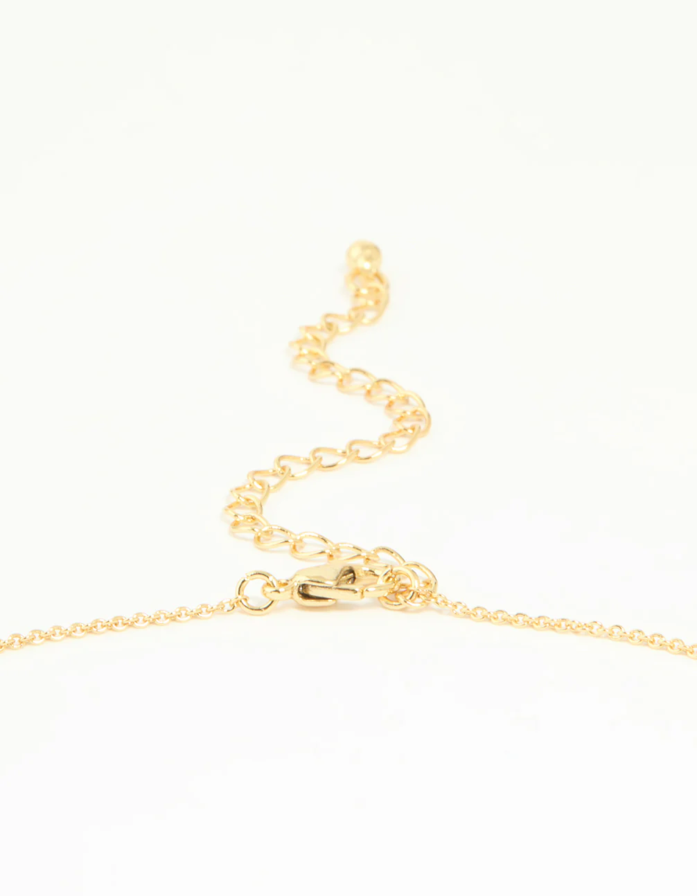 Gold Plated Bubble Libra Pendant Necklace - Image 5