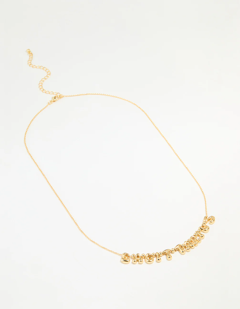Gold Plated Bubble Sagittarius Necklace - Image 4