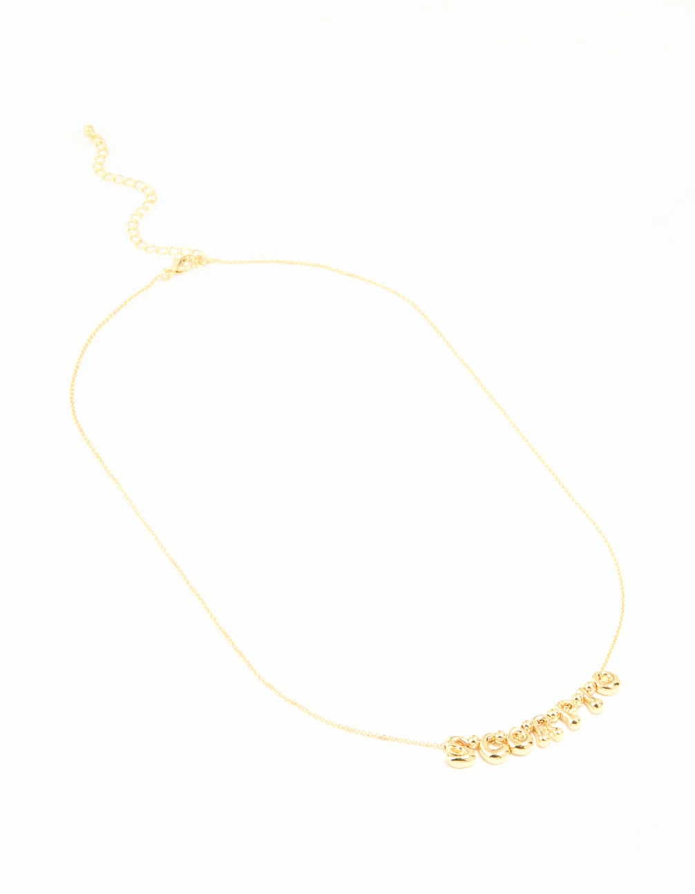 Gold Plated Bubble Scorpio Necklace - Image 4
