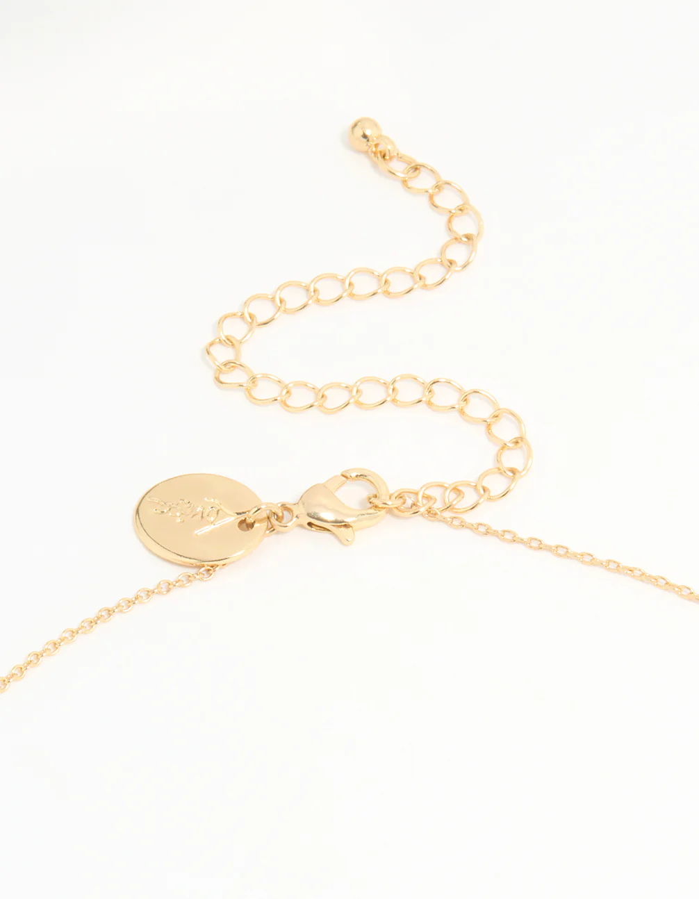 Gold Plated Bubble Virgo Pendant Necklace - Image 5