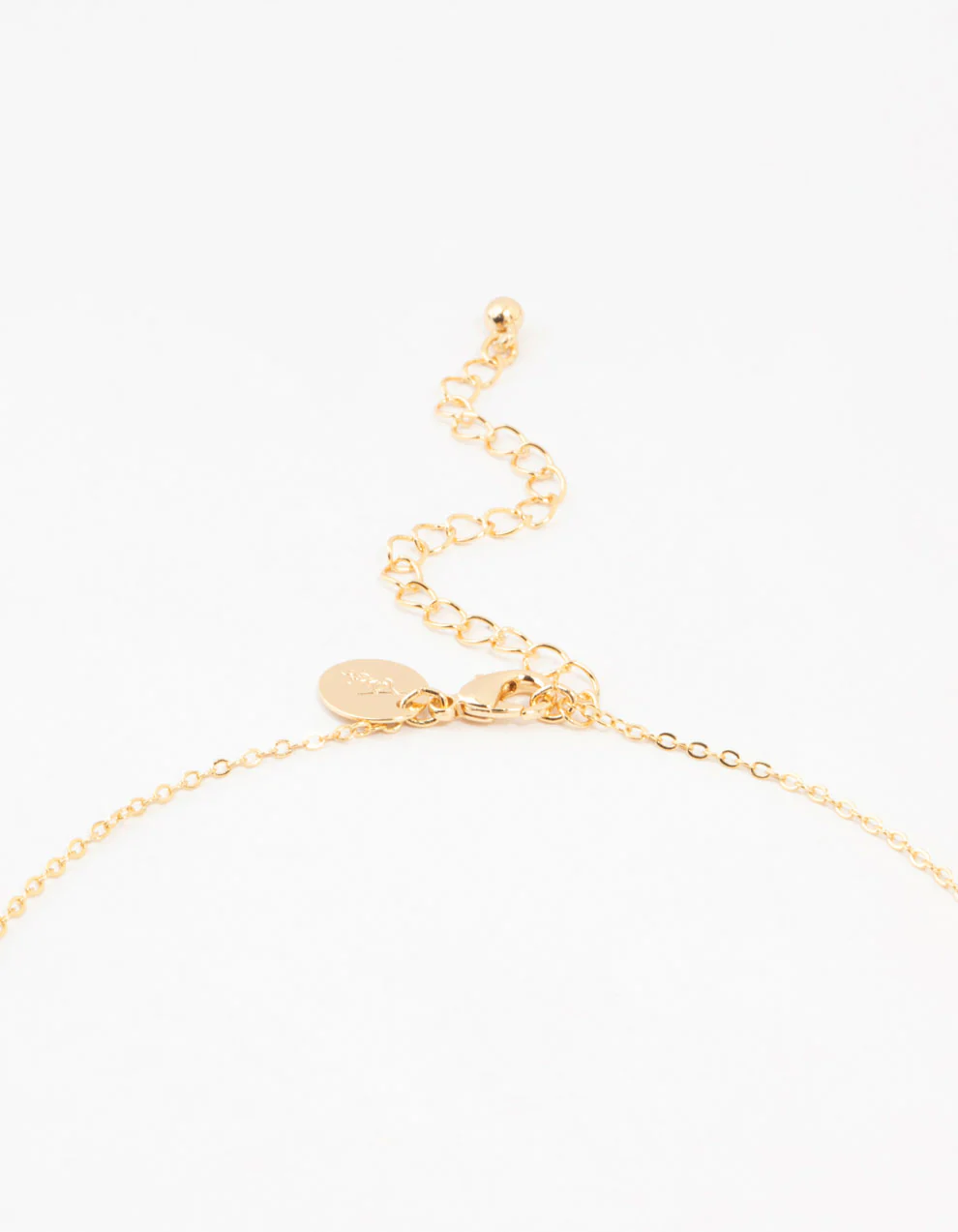 Gold Plated Diamante Celestial Heart Locket Necklace - Image 5