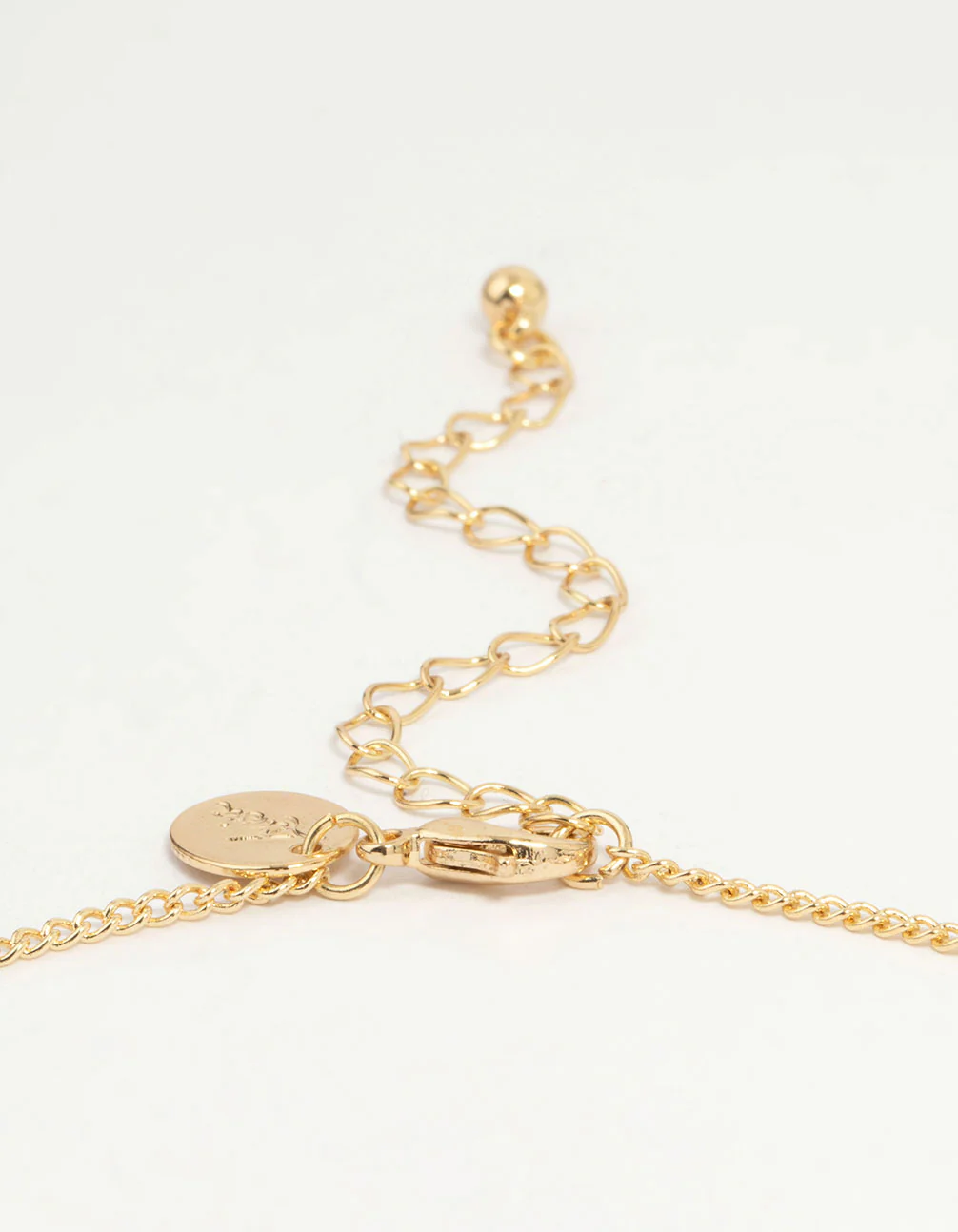 Gold Plated Cross Heart Pendant Necklace - Image 5
