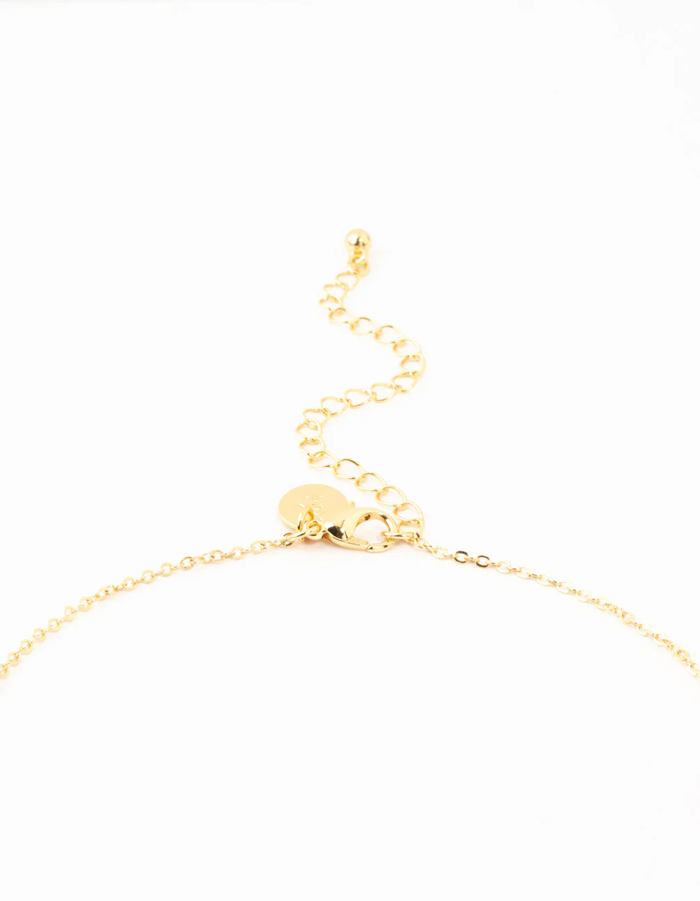 Gold Plated Cross Mary Beaded Necklace - Image 5