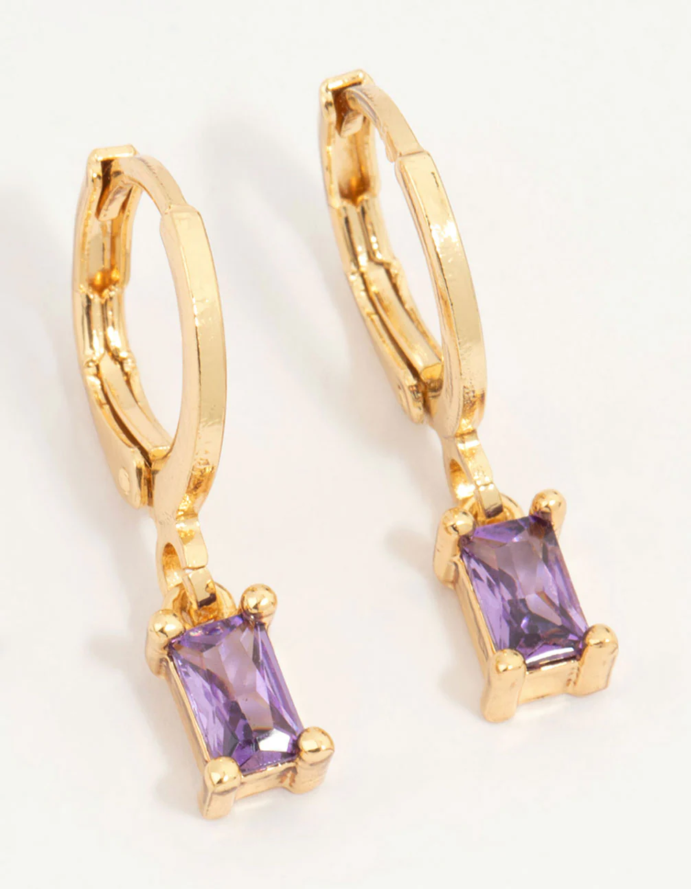 Gold Plated Cubic Zirconia Butterfly & Bow Earrings 3-Pack - Image 3