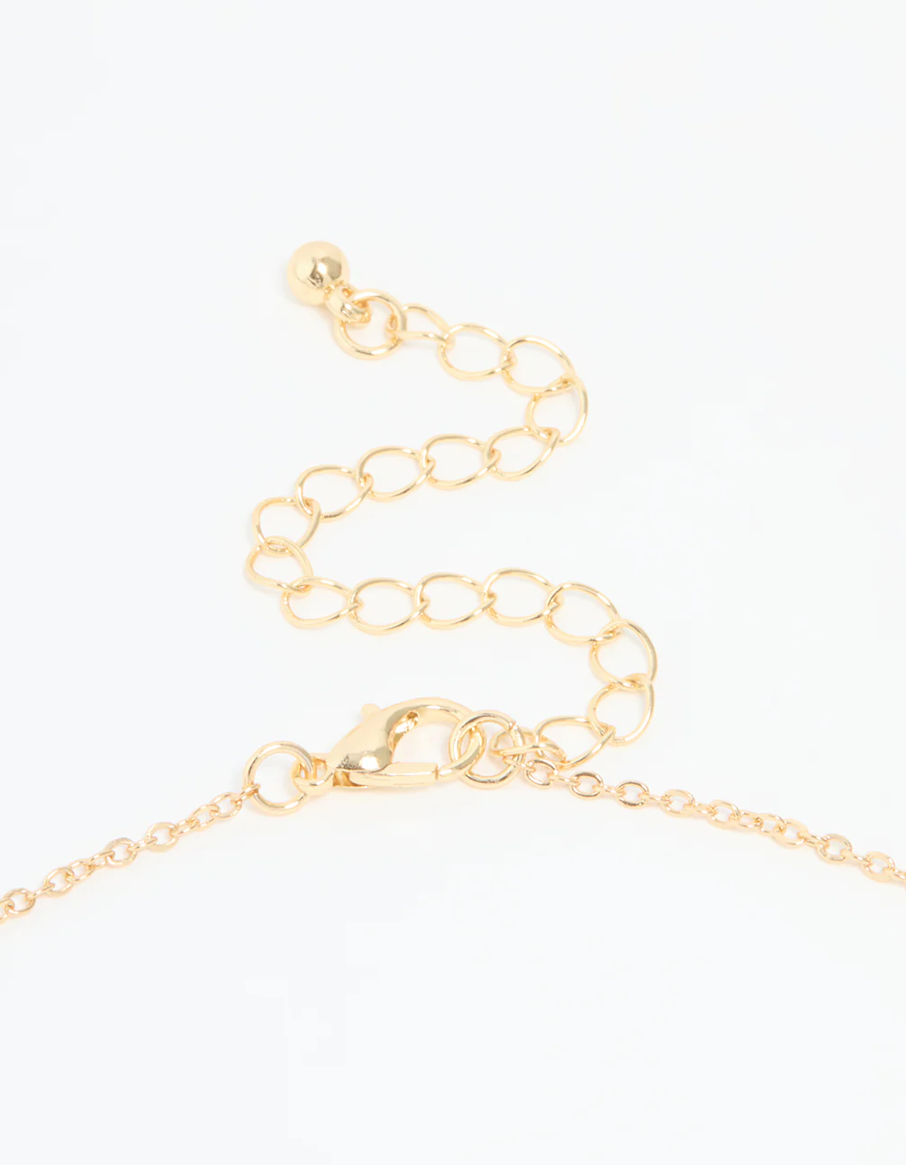 Gold Plated Cubic Zirconia Butterfly Pendant Necklace - Image 5
