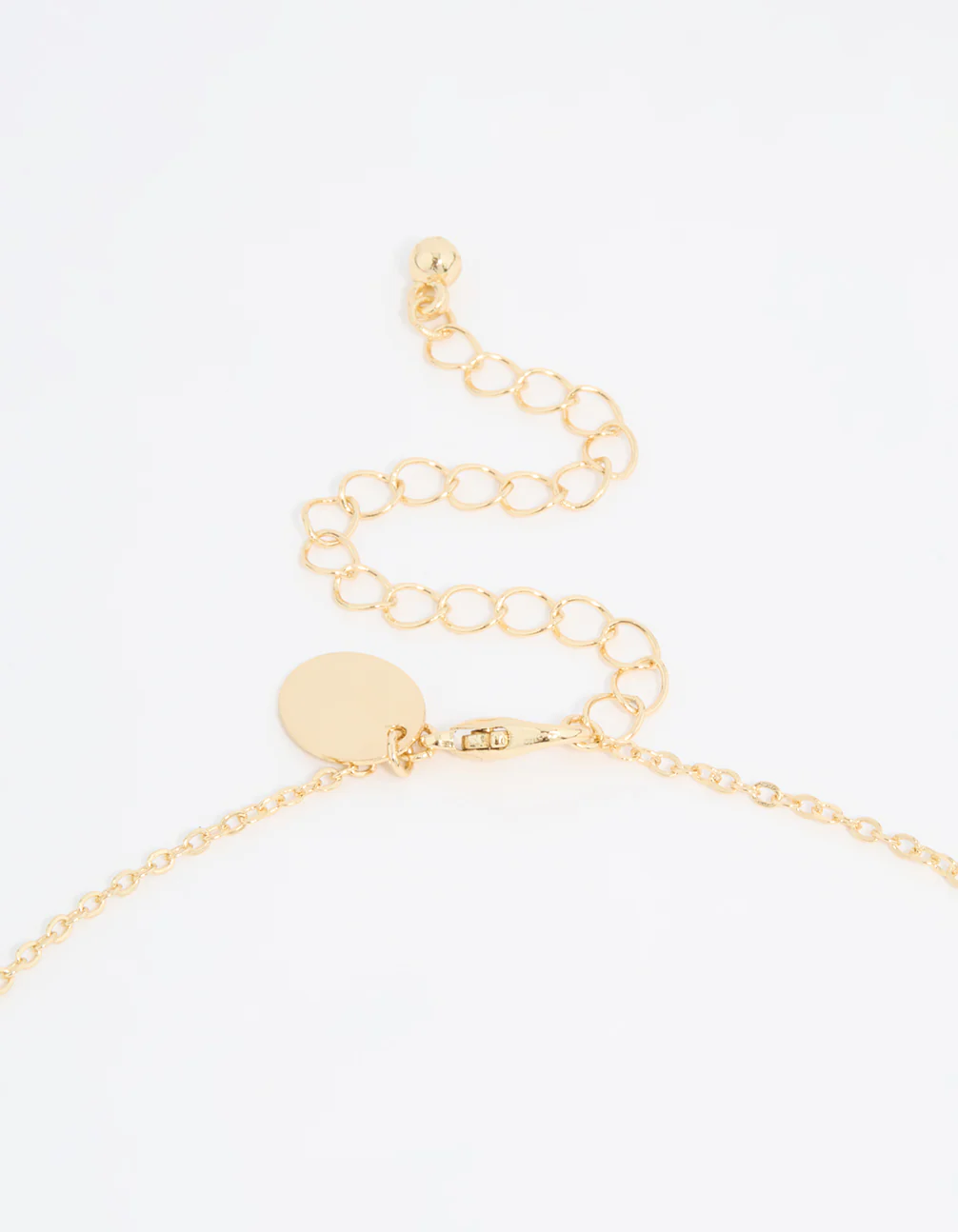 Gold Plated Cubic Zirconia Butterfly Y-Necklace - Image 5