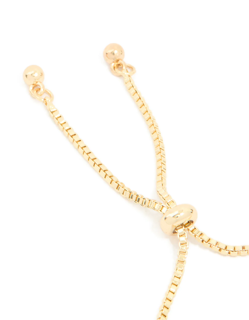 Gold Plated Cubic Zirconia Celestial Charms Toggle Bracelet - Image 5