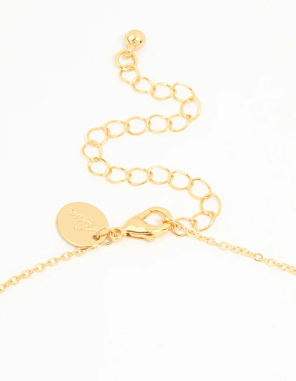Gold Plated Cubic Zirconia Celestial Pendant Necklace - Image 5