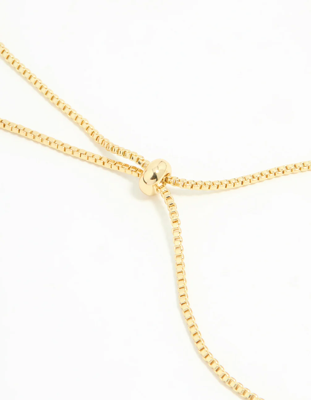 Gold Plated Cubic Zirconia Quartz Celestial Toggle Bracelet - Image 3