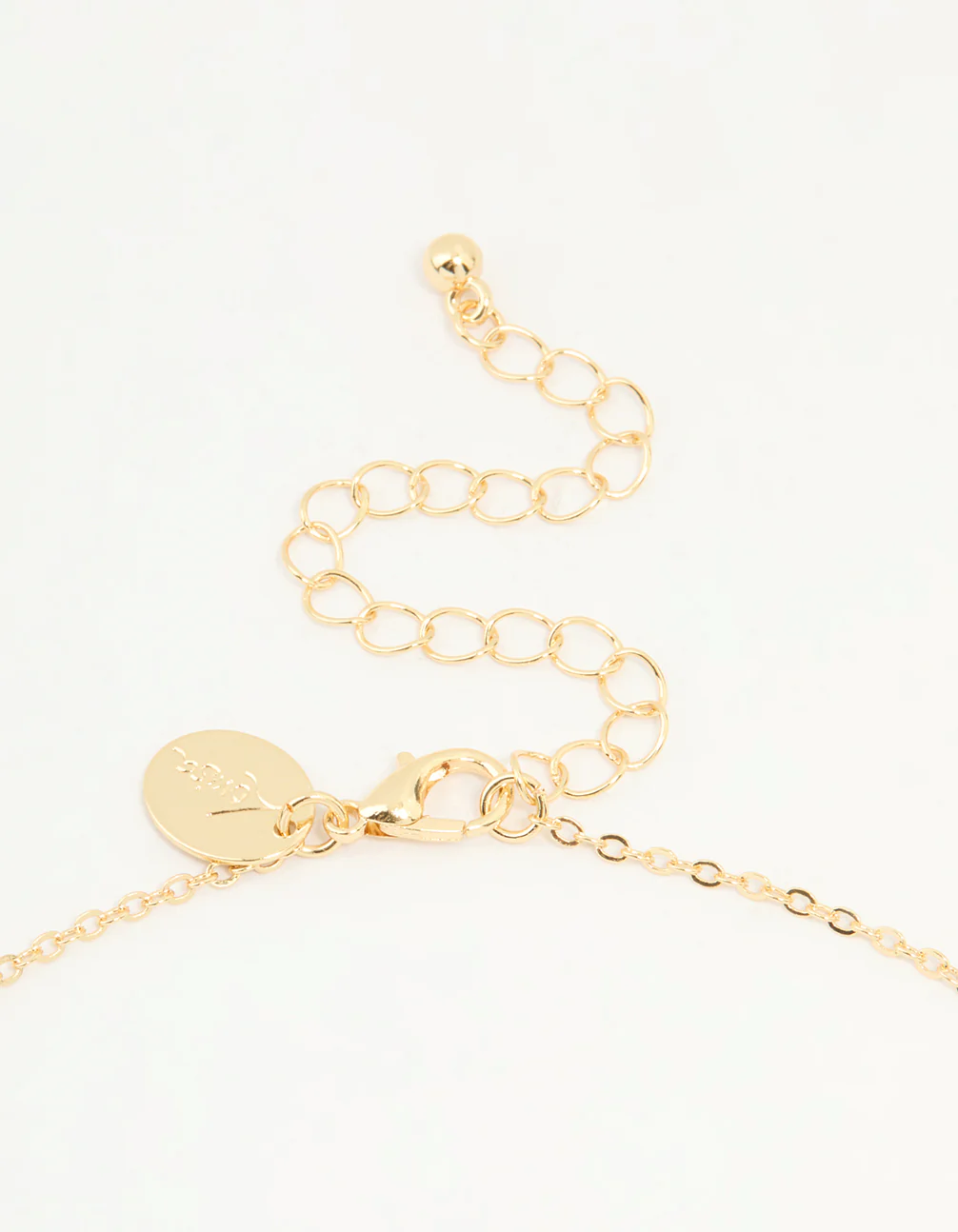 Gold Plated Cubic Zirconia Rondell Necklace - Image 5