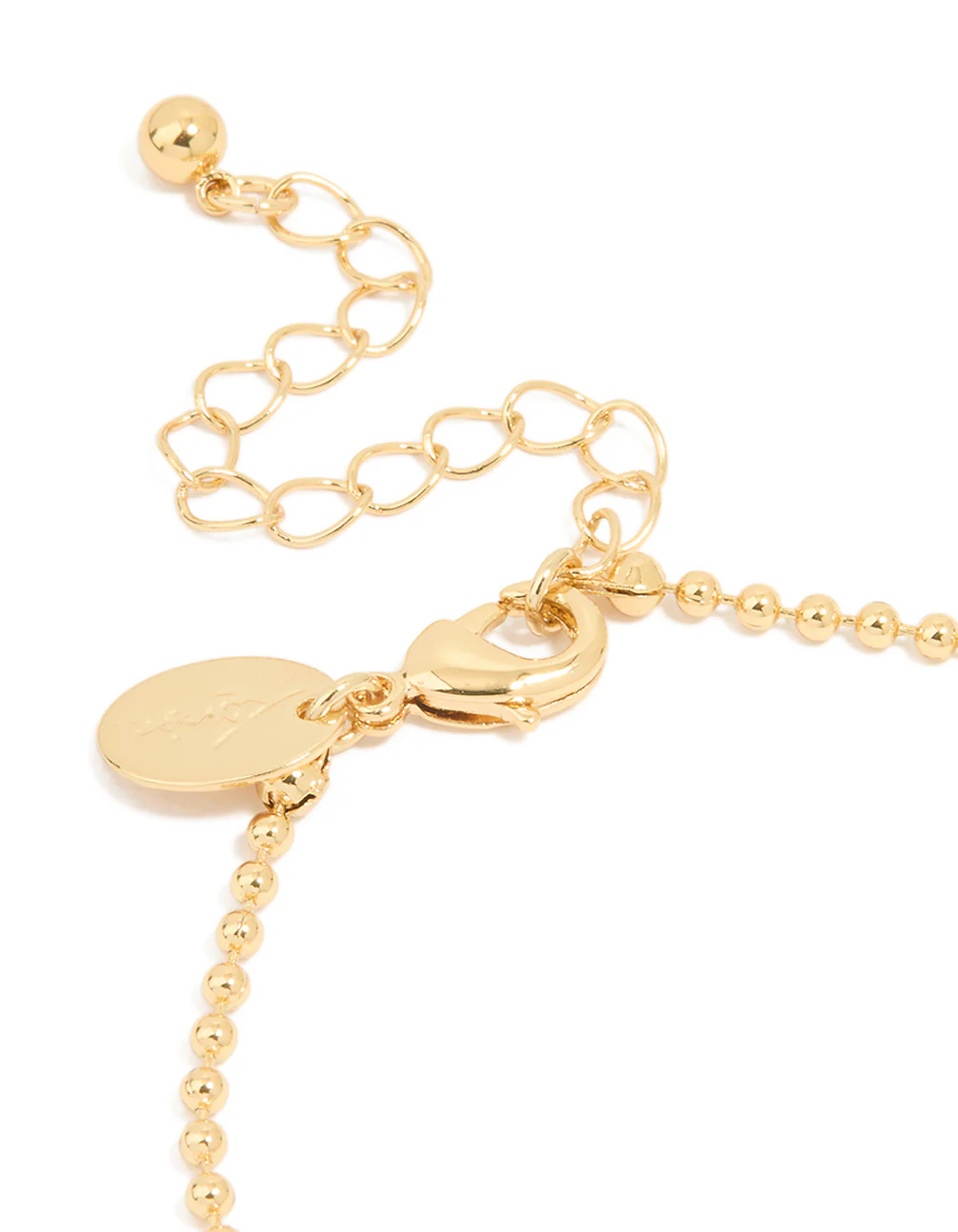 Gold Plated Cubic Zirconia Round Bezel Bracelet - Image 5