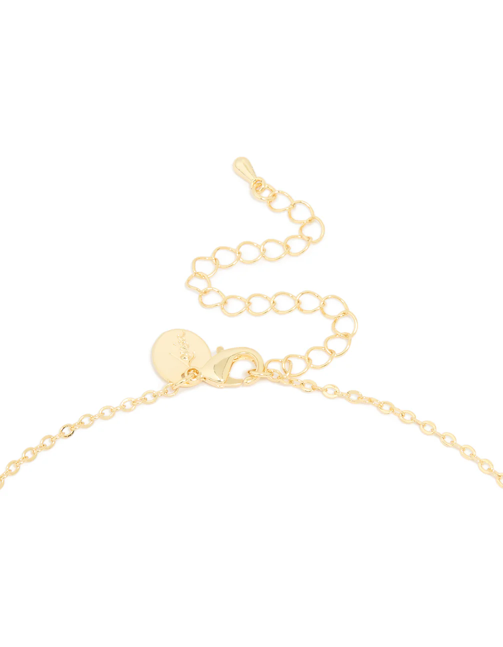 Gold Plated Cubic Zirconia Vine Drop Y-Necklace - Image 5