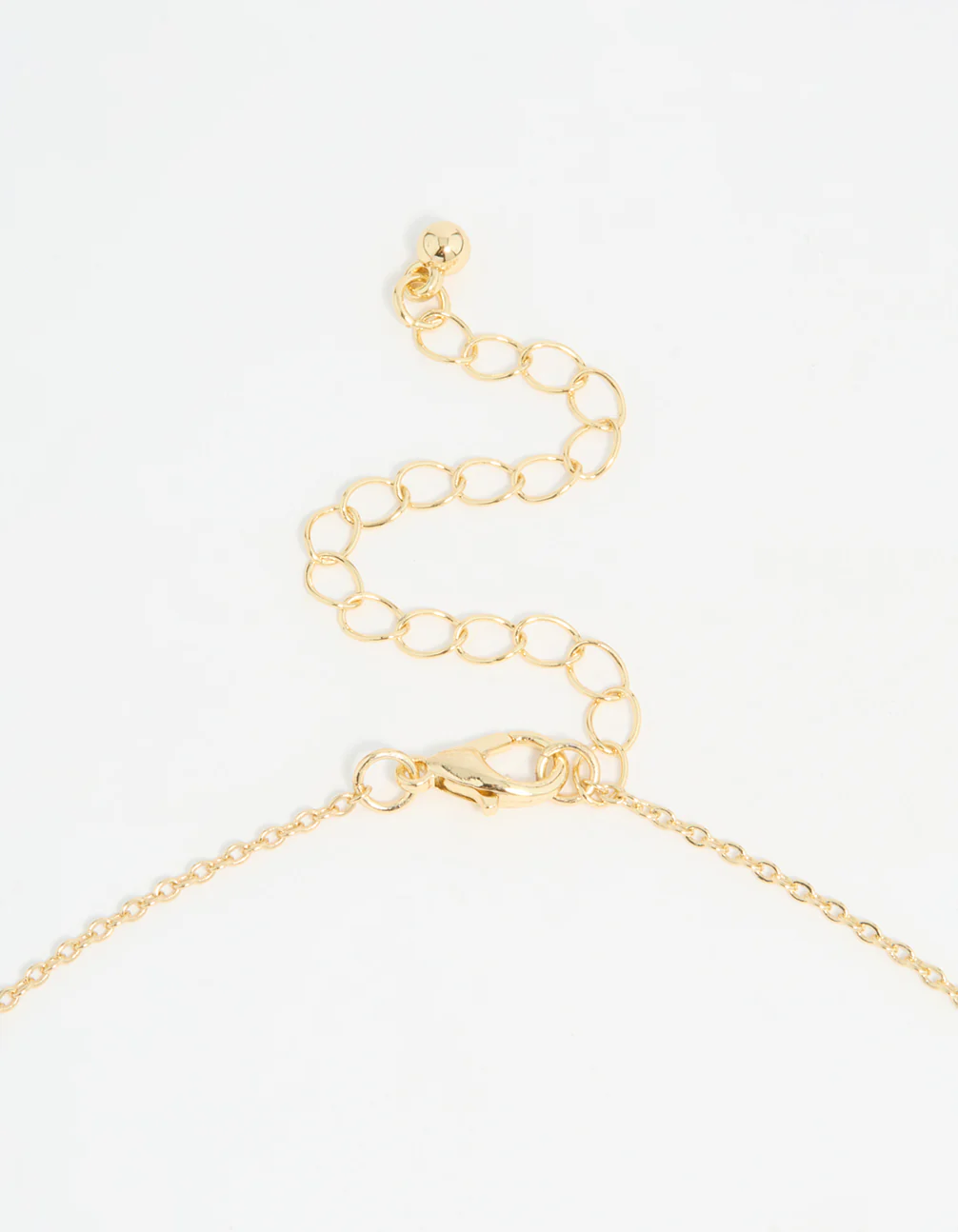 Gold Plated Diamante Butterfly Dainty Charm Necklace - Image 5